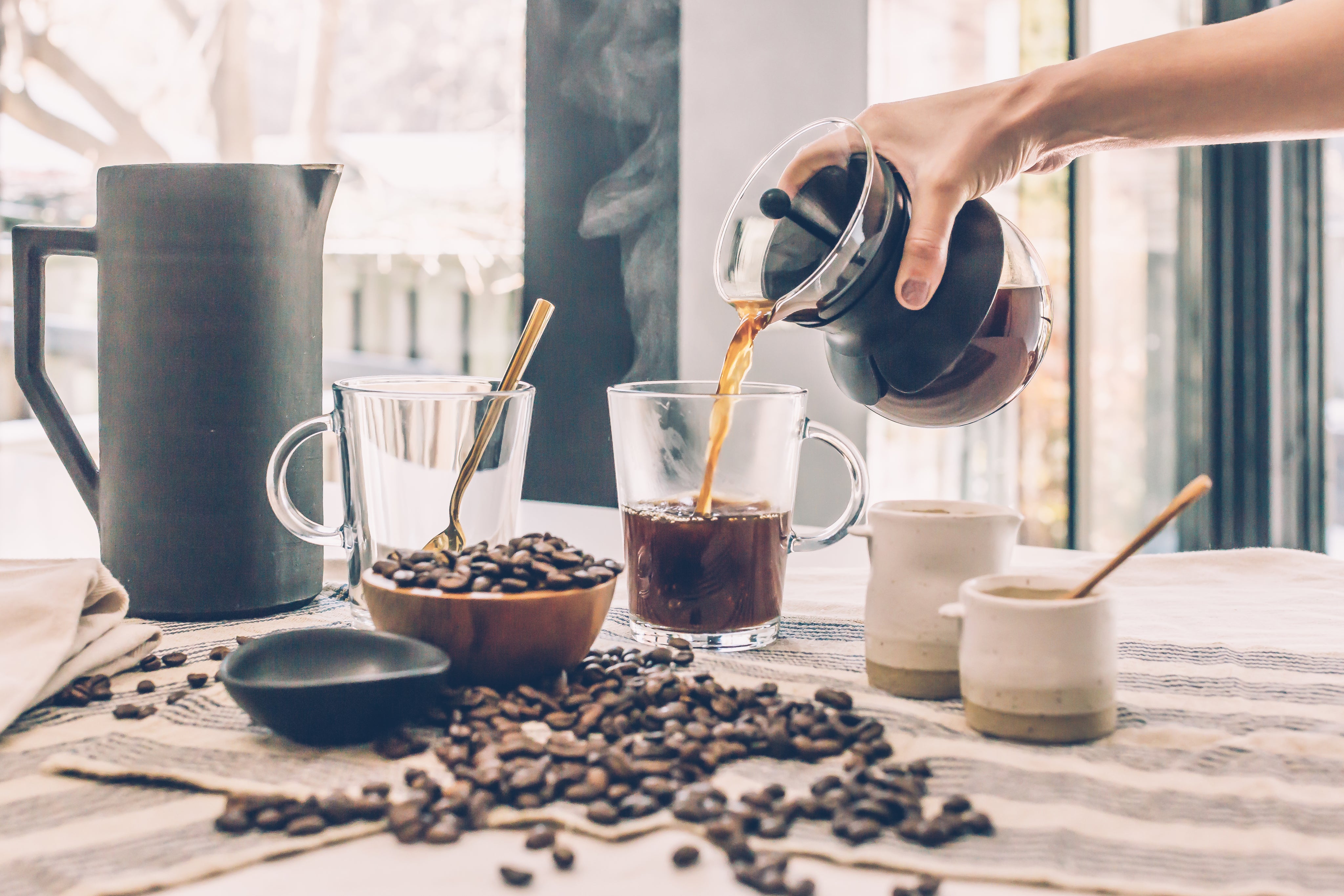 whole bean - Coffee breakfast